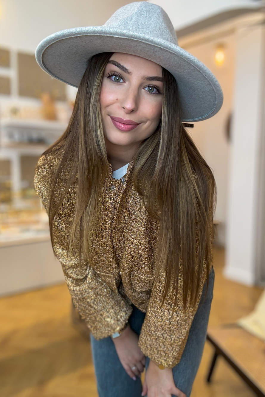 CHAPEAU LÉA BEIGE