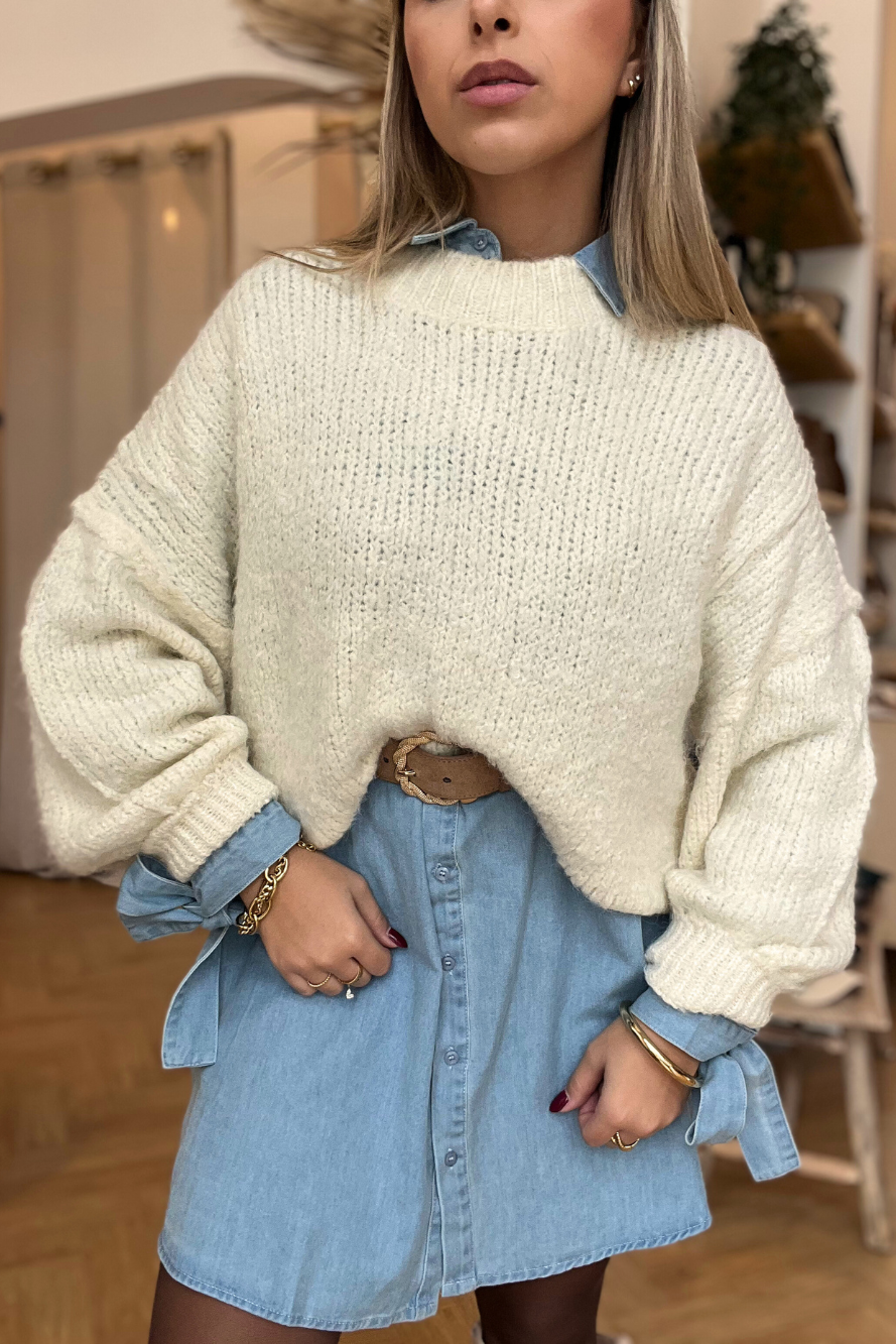 PULL SUZIE BEIGE