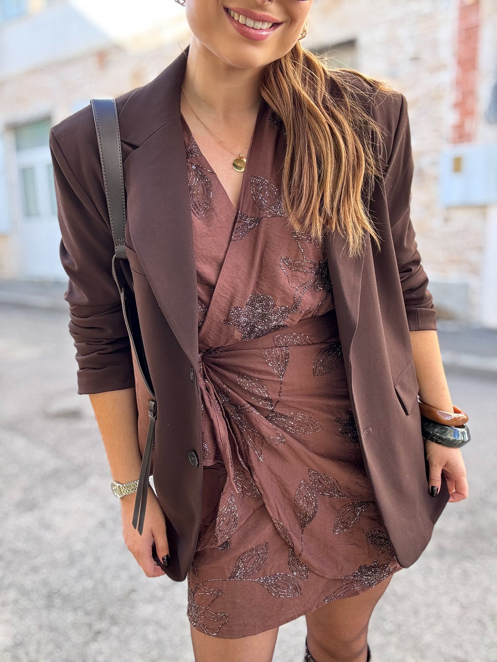 BLAZER PHAREL CHOCO