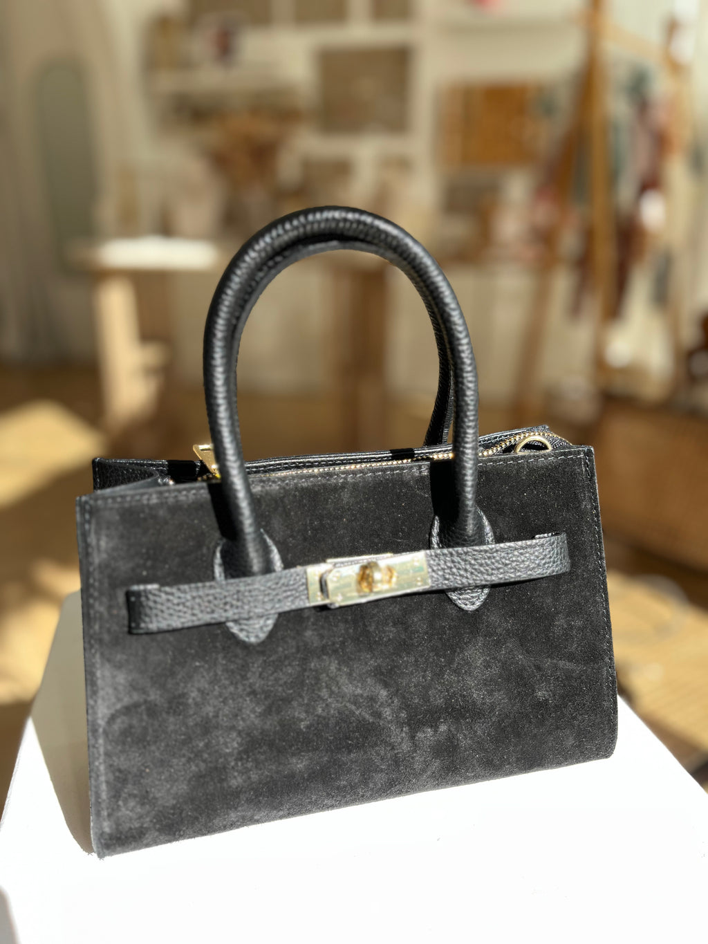 SAC BIRK MINI NOIR