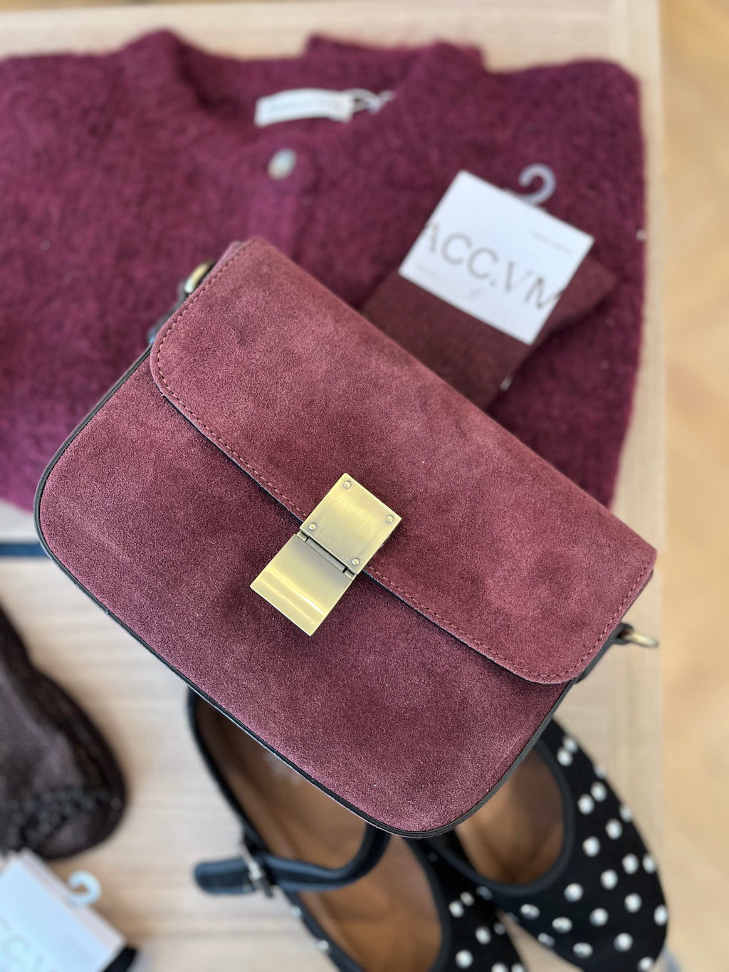 SAC BOX BORDEAUX