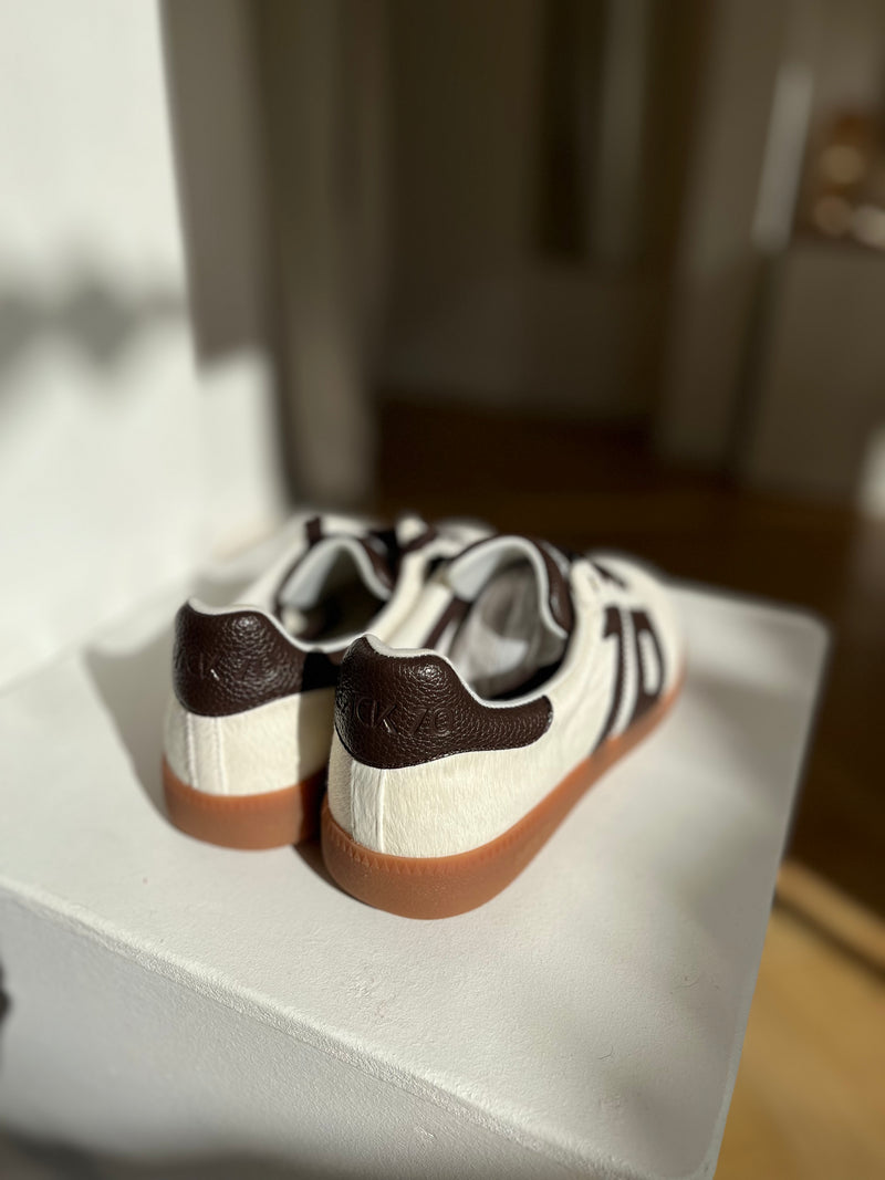 BASKETS CLOUD BLANC CHOCO