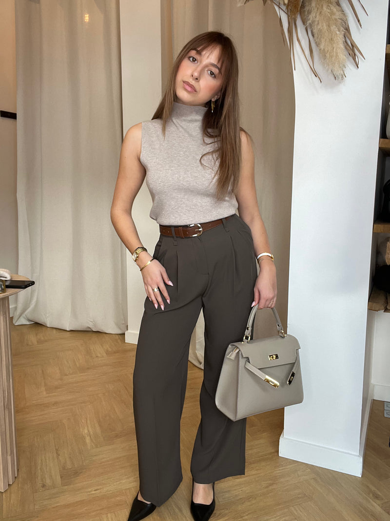 PANTALON OLI MARRON