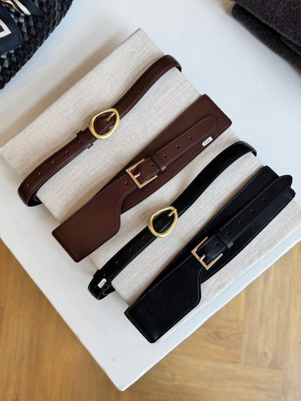 CEINTURE LARGE NOIRE