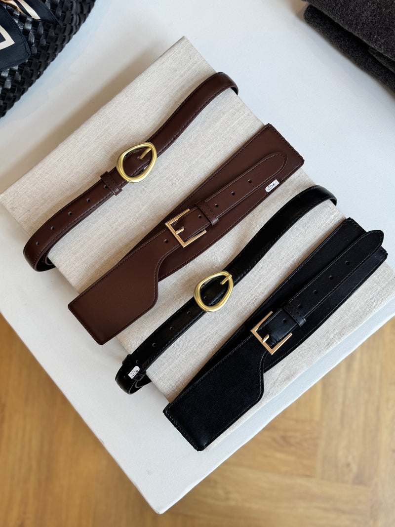 CEINTURE LARGE NOIRE