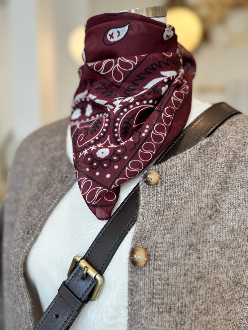 BANDANA BORDEAUX