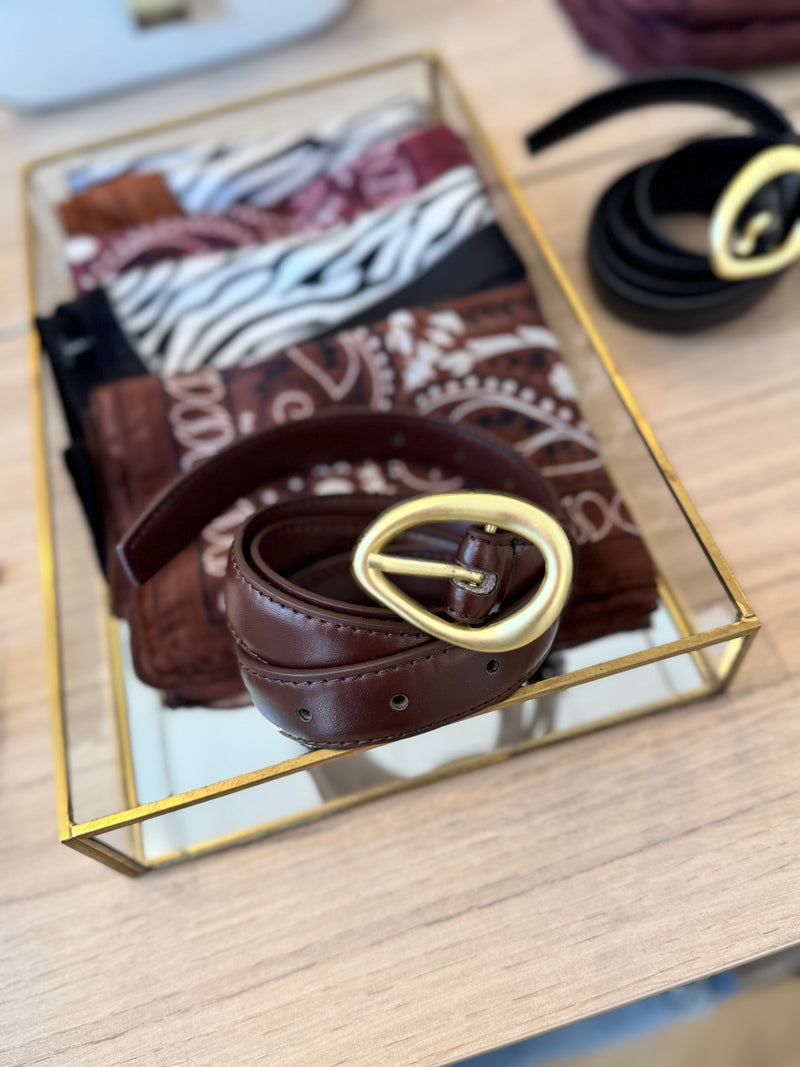 CEINTURE MARRON