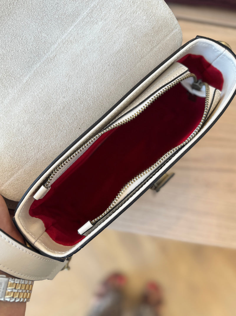 SAC CUIR ECRU