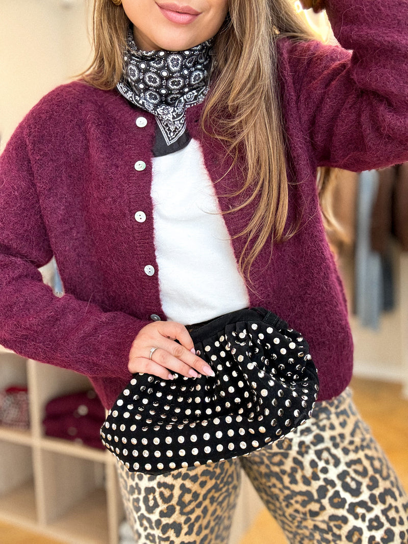 GILET JUNY BORDEAUX