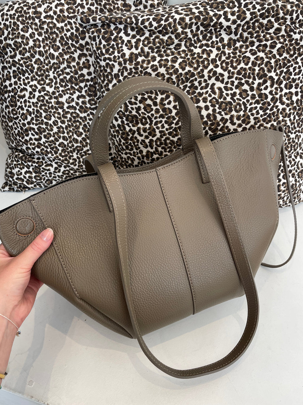 CABAS POLY TAUPE