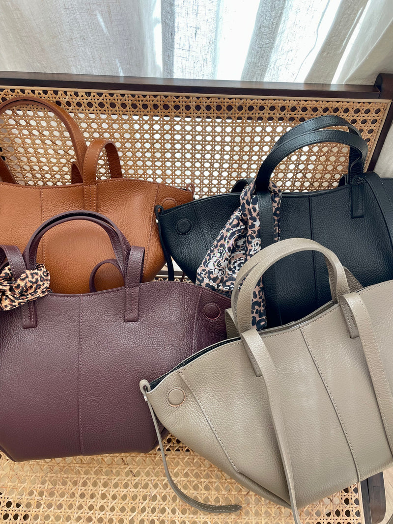 CABAS POLY TAUPE